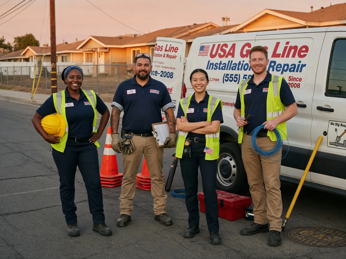 Gas Line Installation company in Altair, TX